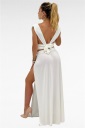 completo con top intrecciato e gonna con spacco start